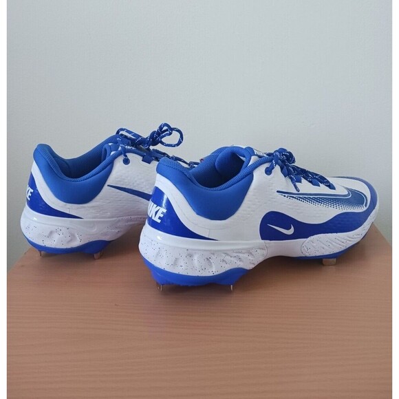 Nike Alpha Huarache Elite 4 MCS Mens Baseball Cleats Mens Blue White Size 13.5 main image 7